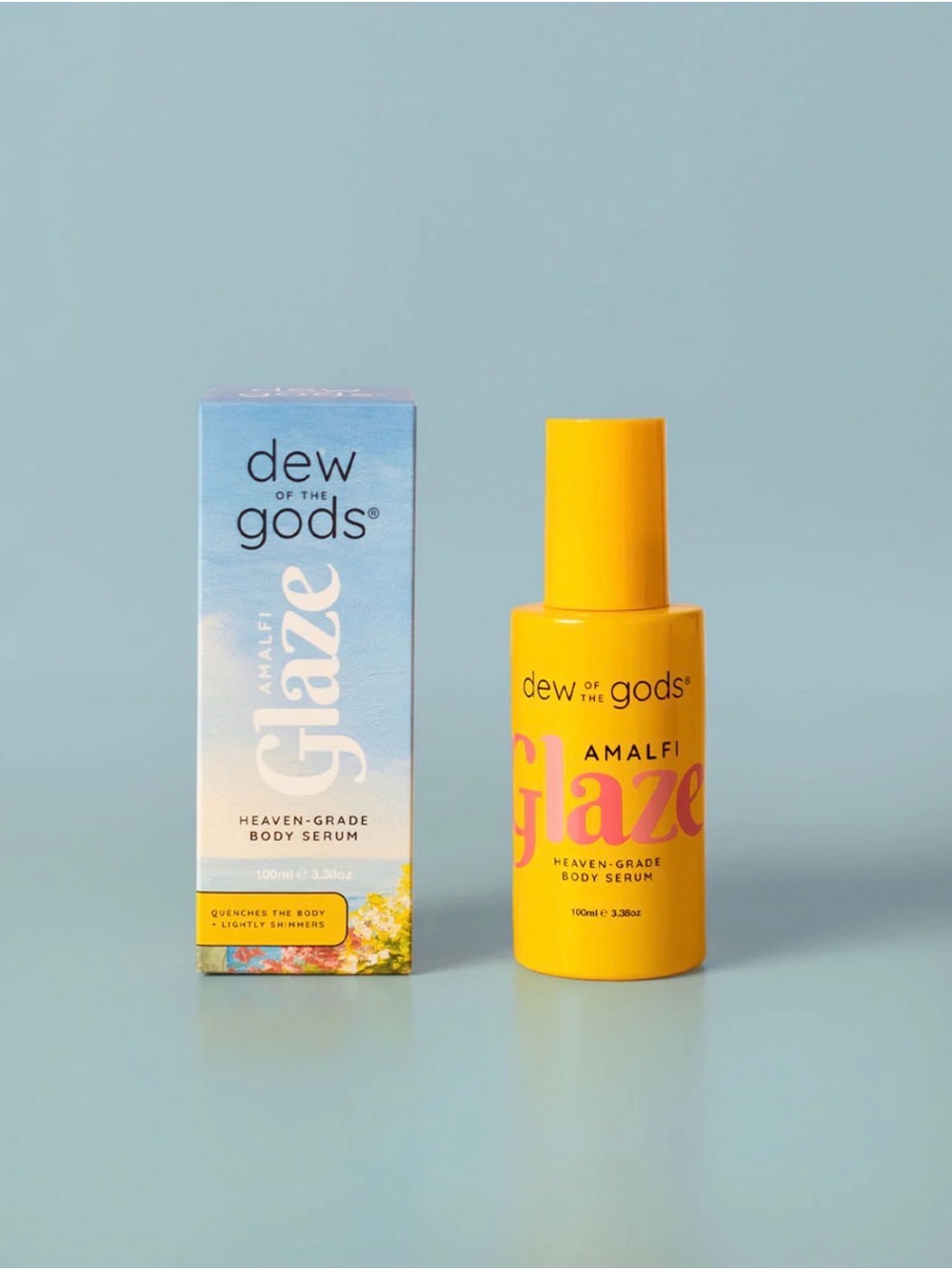 Dew of the Gods: Amalfi Glaze Body Serum, The Jilly Box